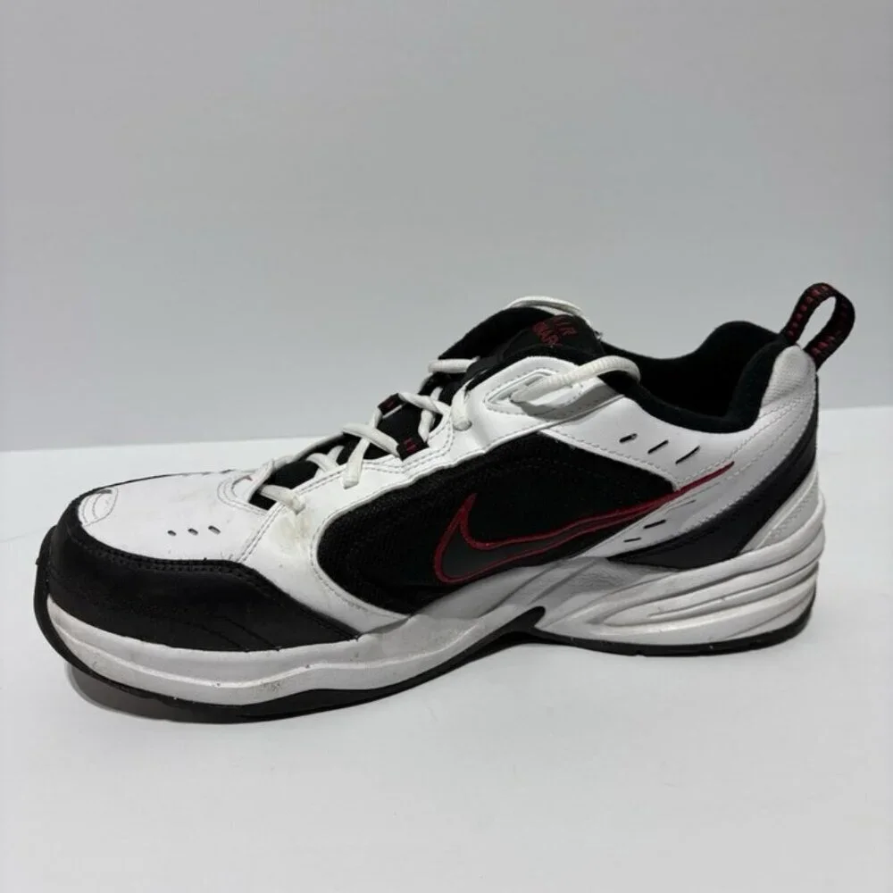Nike Men’s Air Monarch IV Training Shoes White/Black, Size 11 EEEE